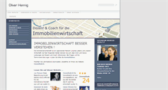 Desktop Screenshot of oliverhennig.de